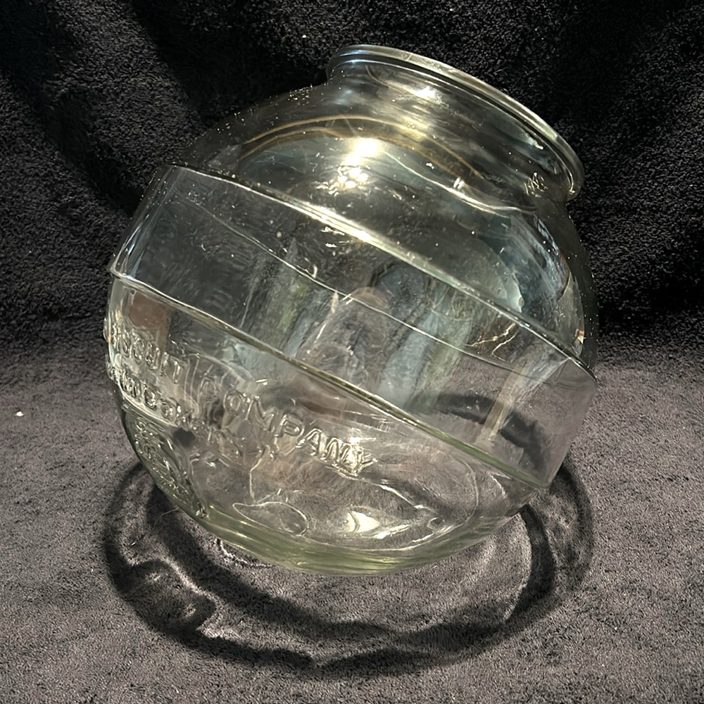 Cookie Jar. “Nabisco” National Biscuit Company 10” diameter, 6” opening, Vintage